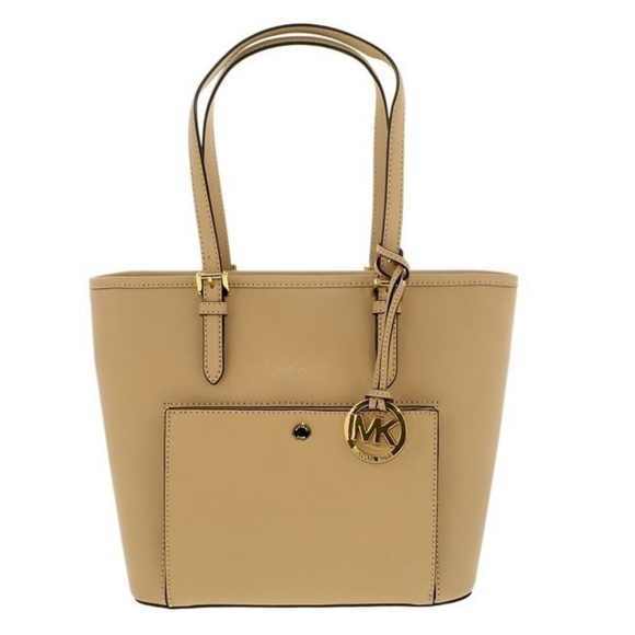 Michael Kors Handbags - Michael Kors Jet Set Medium Tote Black